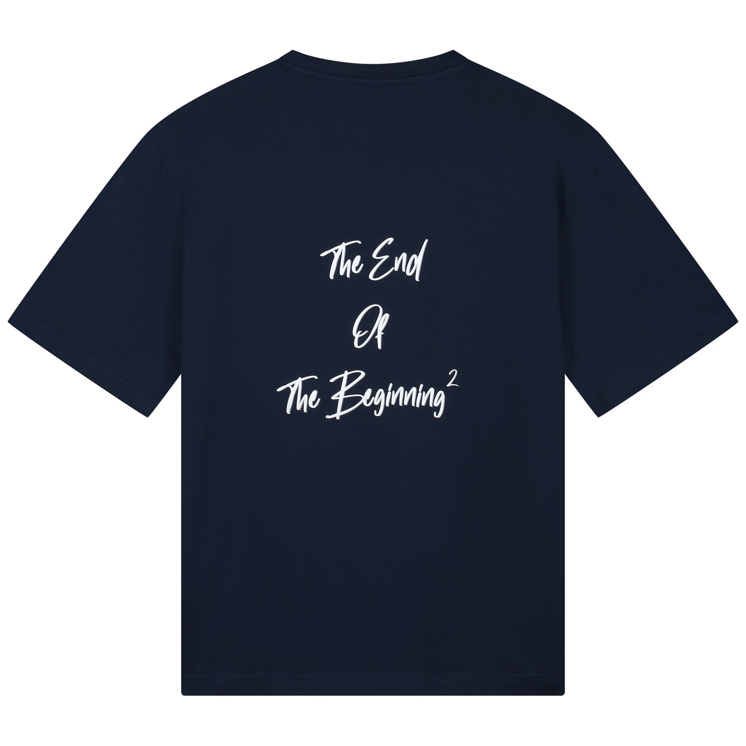 HIGH SOCIETY RECORDS TEE - NAVY BLUE