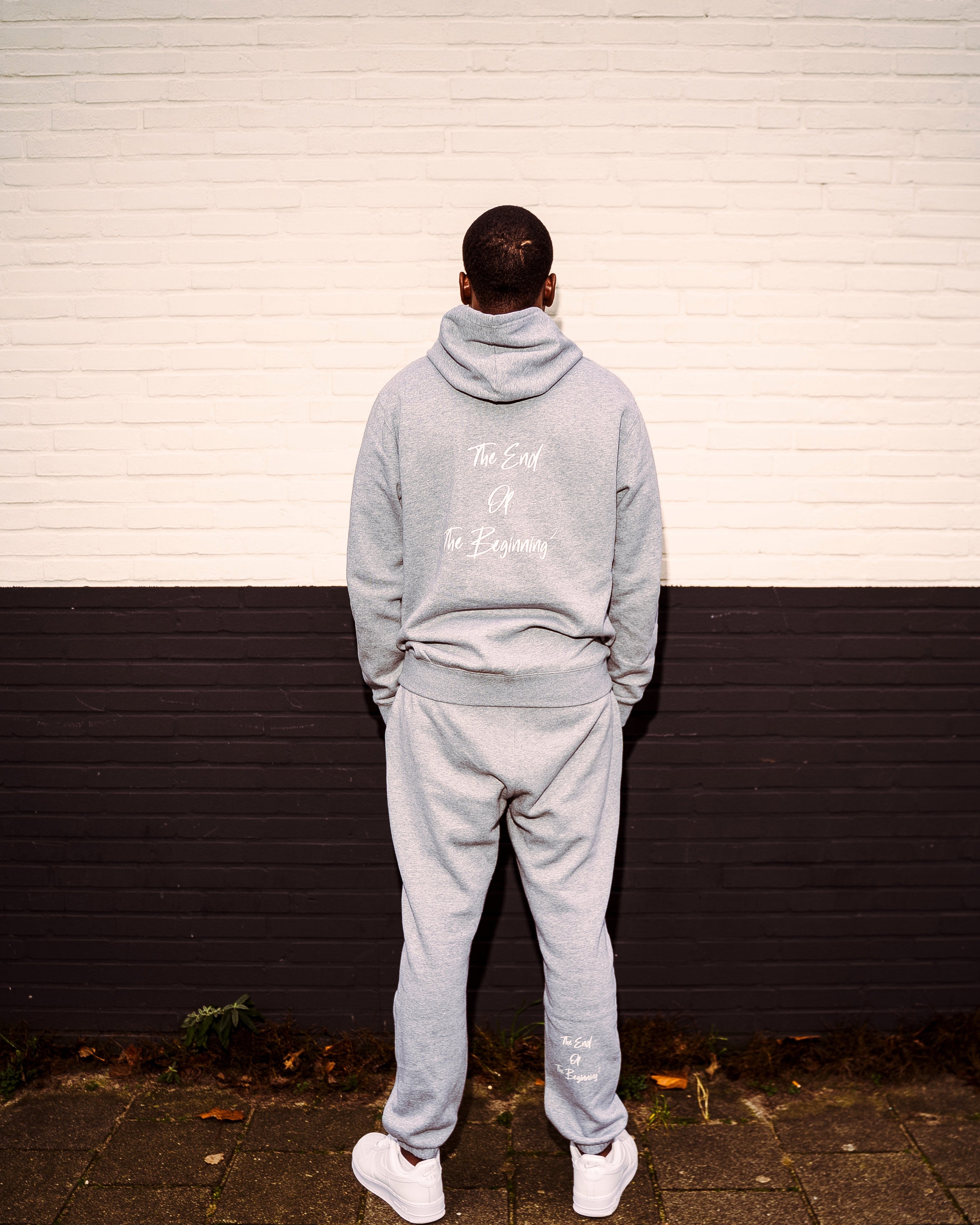 HIGH SOCIETY RECORDS TRACKSUIT - SET (HEATHER GREY)