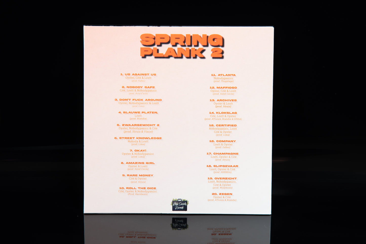 HIGH SOCIETY CD COLLECTION — 3 DISC BUNDLE