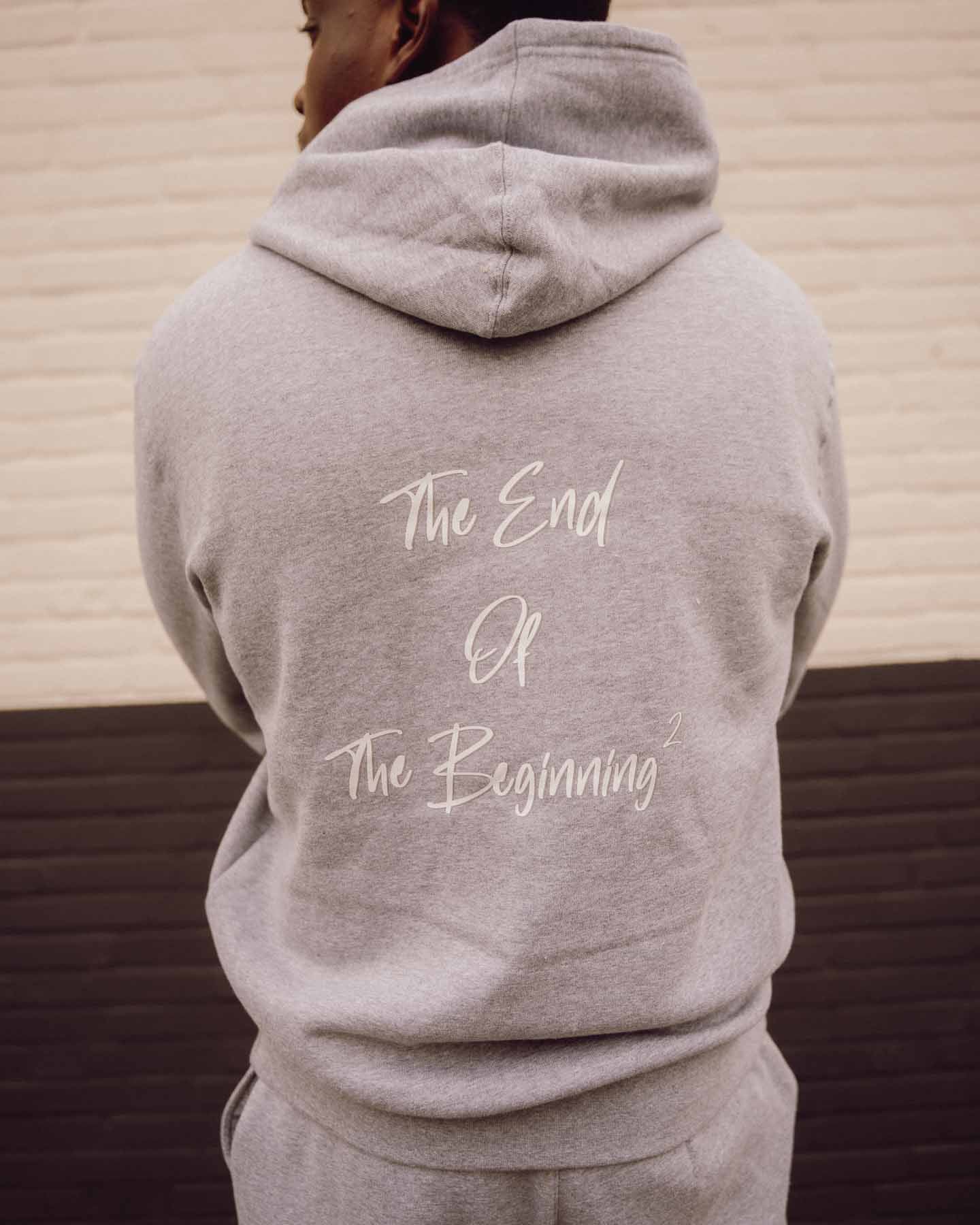 HIGH SOCIETY RECORDS HOODIE - HEATHER GREY