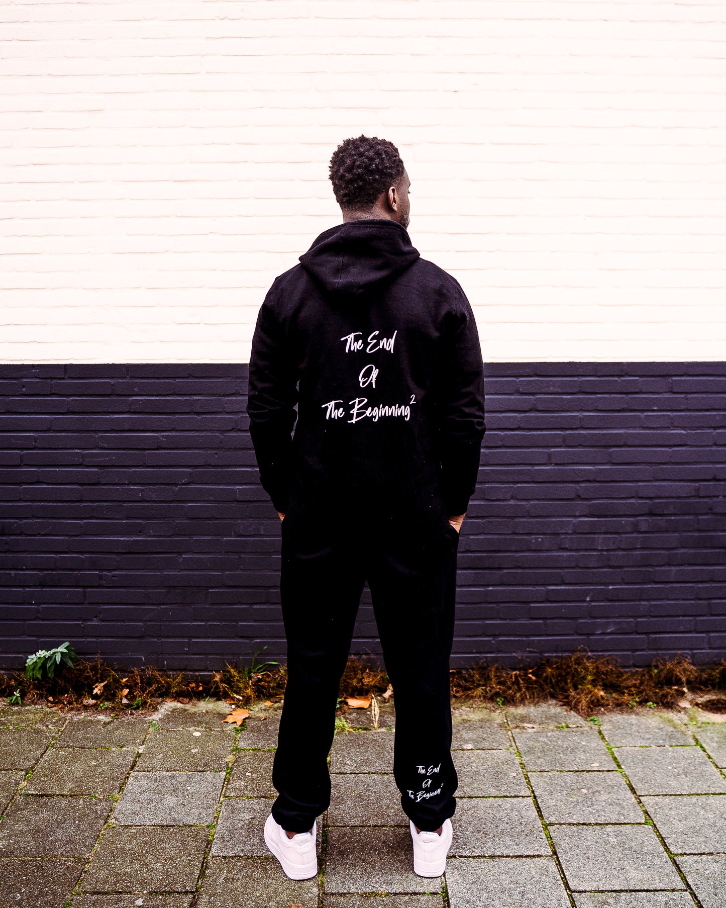 HIGH SOCIETY RECORDS TRACKSUIT - SET (BLACK)