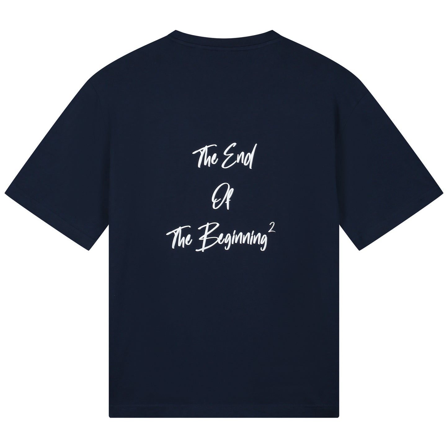 HIGH SOCIETY RECORDS TEE - NAVY BLUE