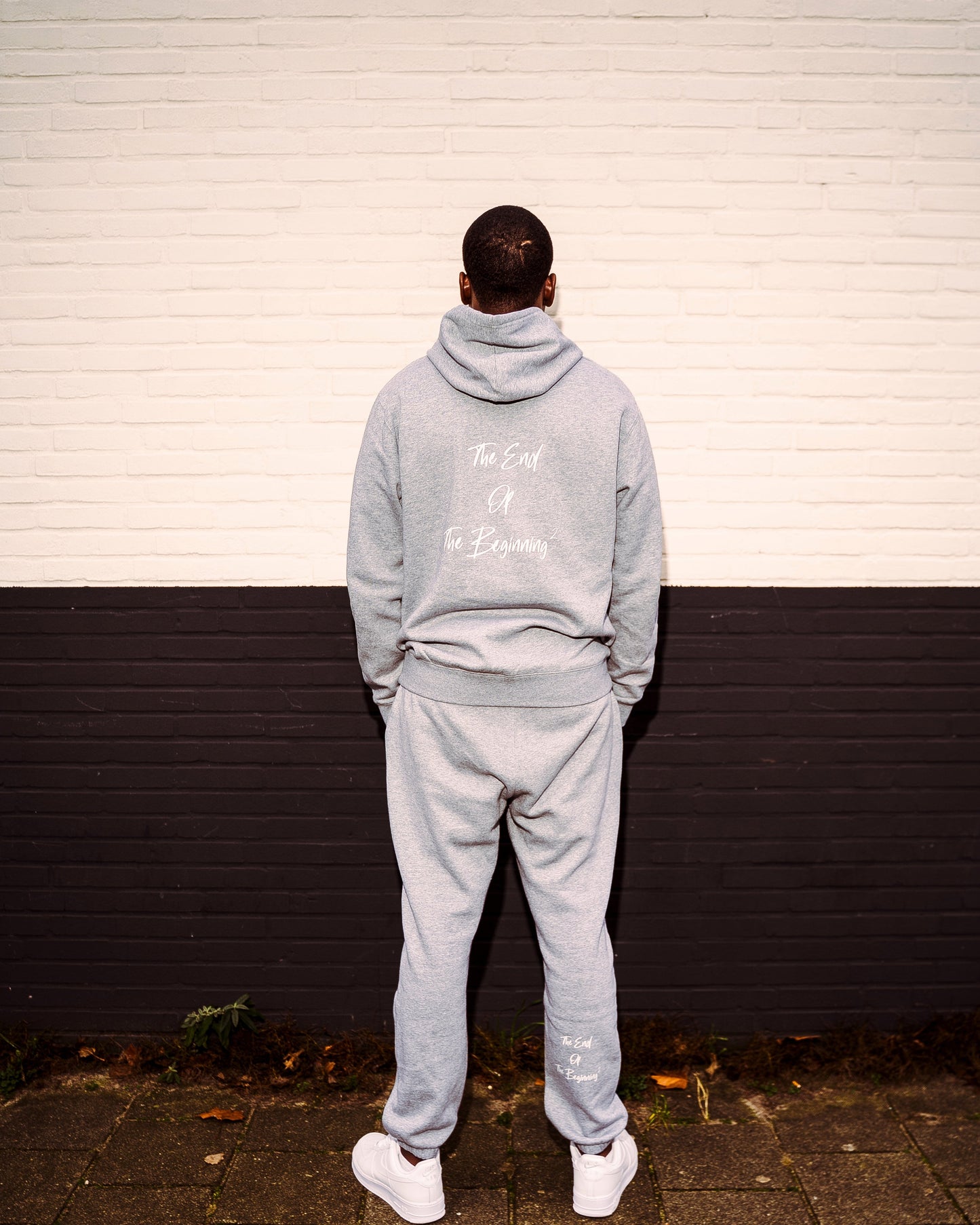 HIGH SOCIETY RECORDS TRACKSUIT - SET (HEATHER GREY)