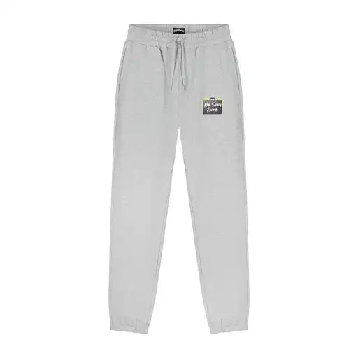 HIGH SOCIETY RECORDS FLEECE JOGGERS - HEATHER GREY